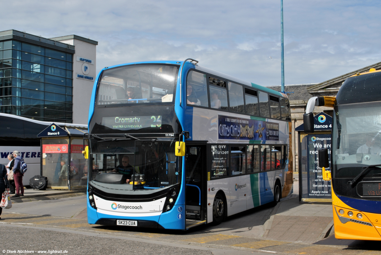 11794 (SK23 CUA) · Inverness Bus Station