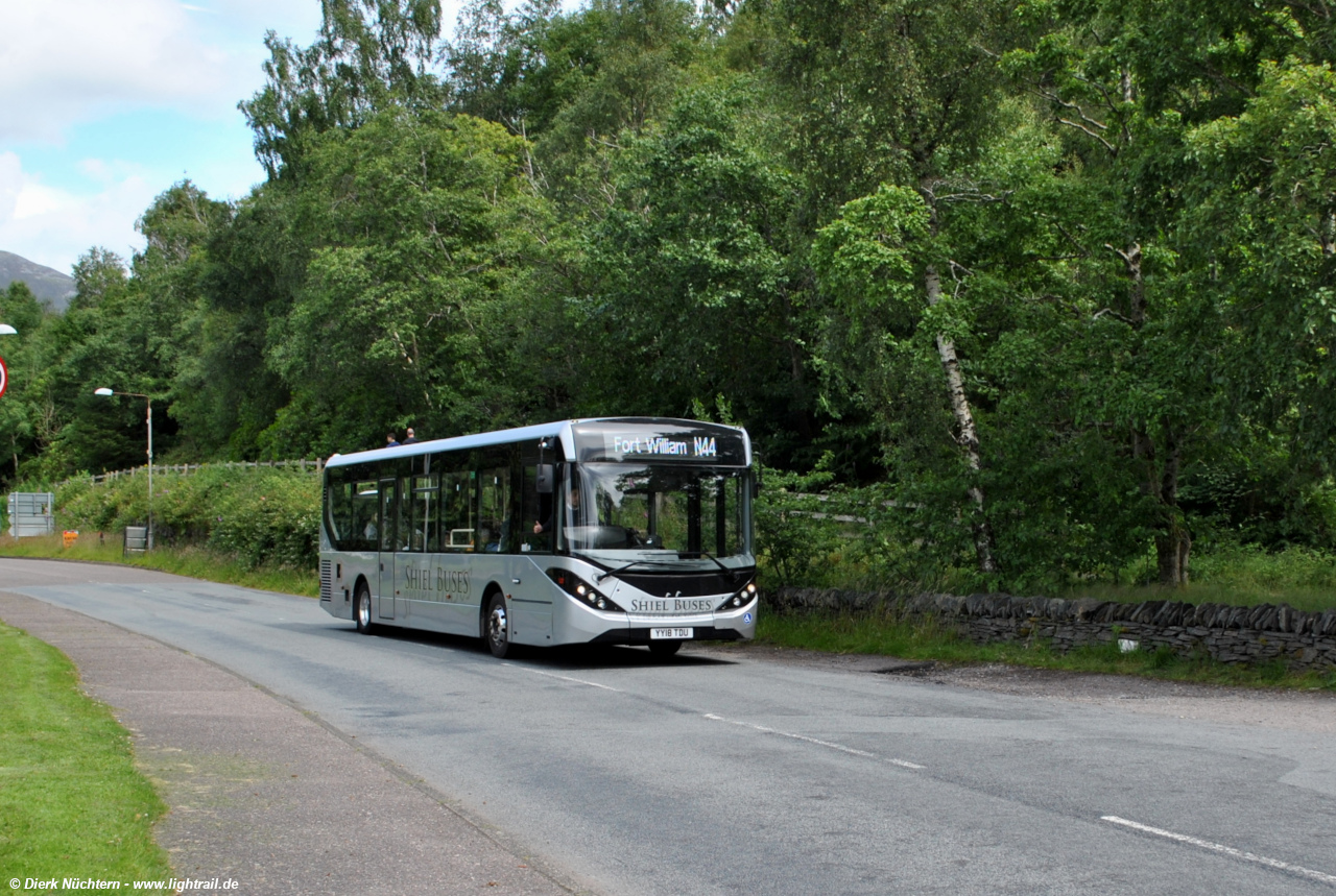 YY18 TDU · Ballachulish, Tourist Information