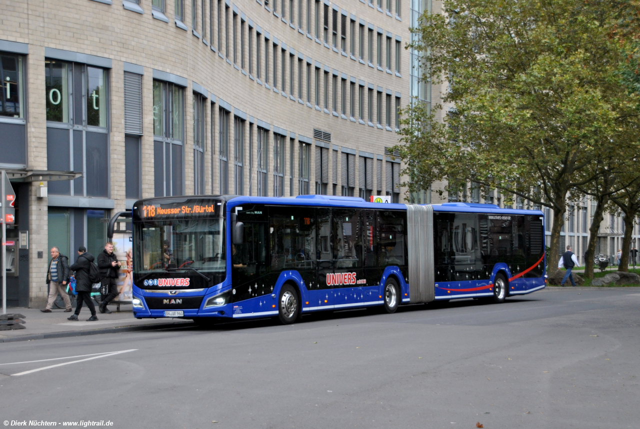 60 (BN UR 960) · Köln, Neusser Straße / Gürtel