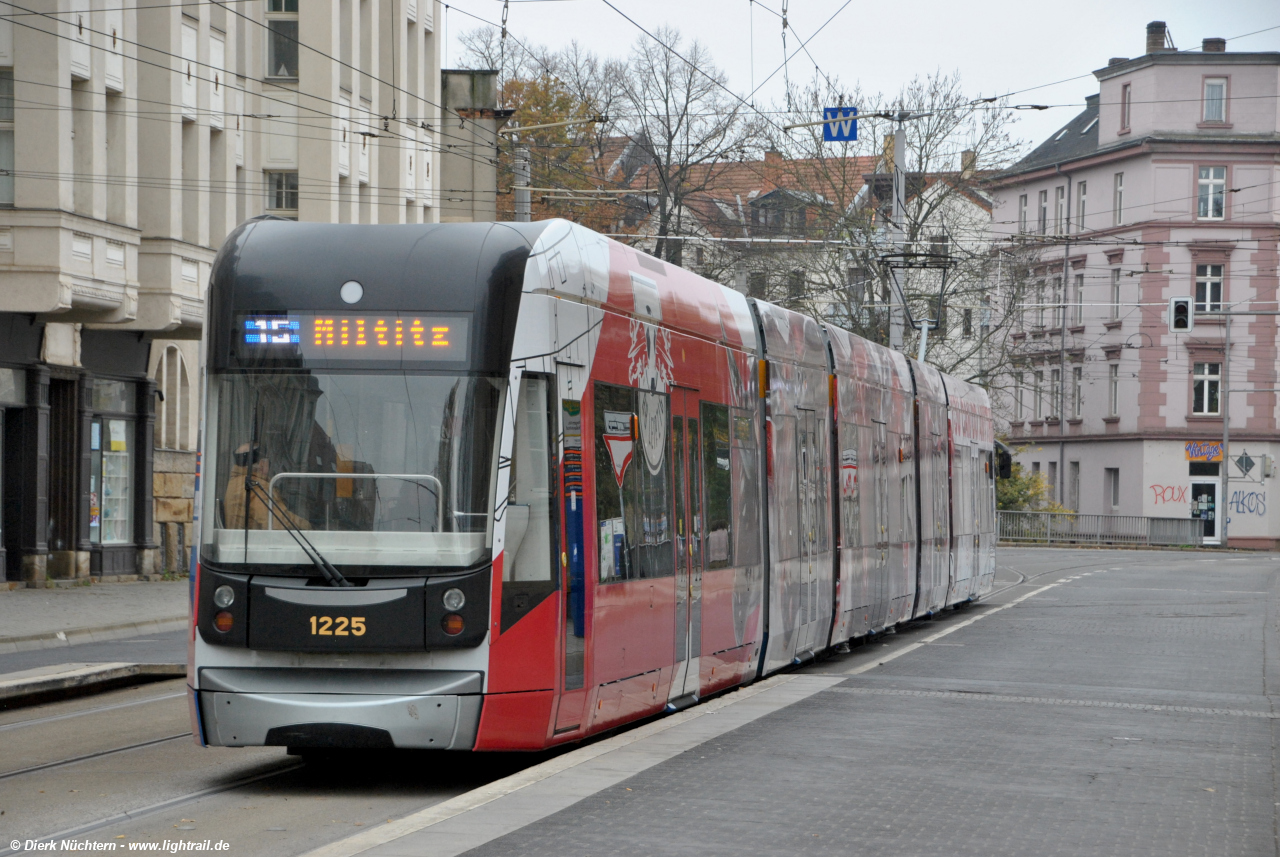 1225 · Angerbrücke, Straßenbahnhof
