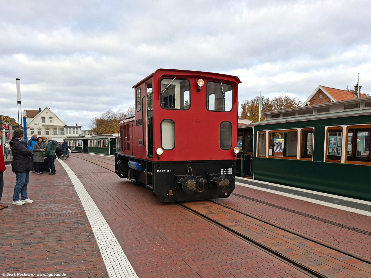 "Emden" · Borkum Bahnhof