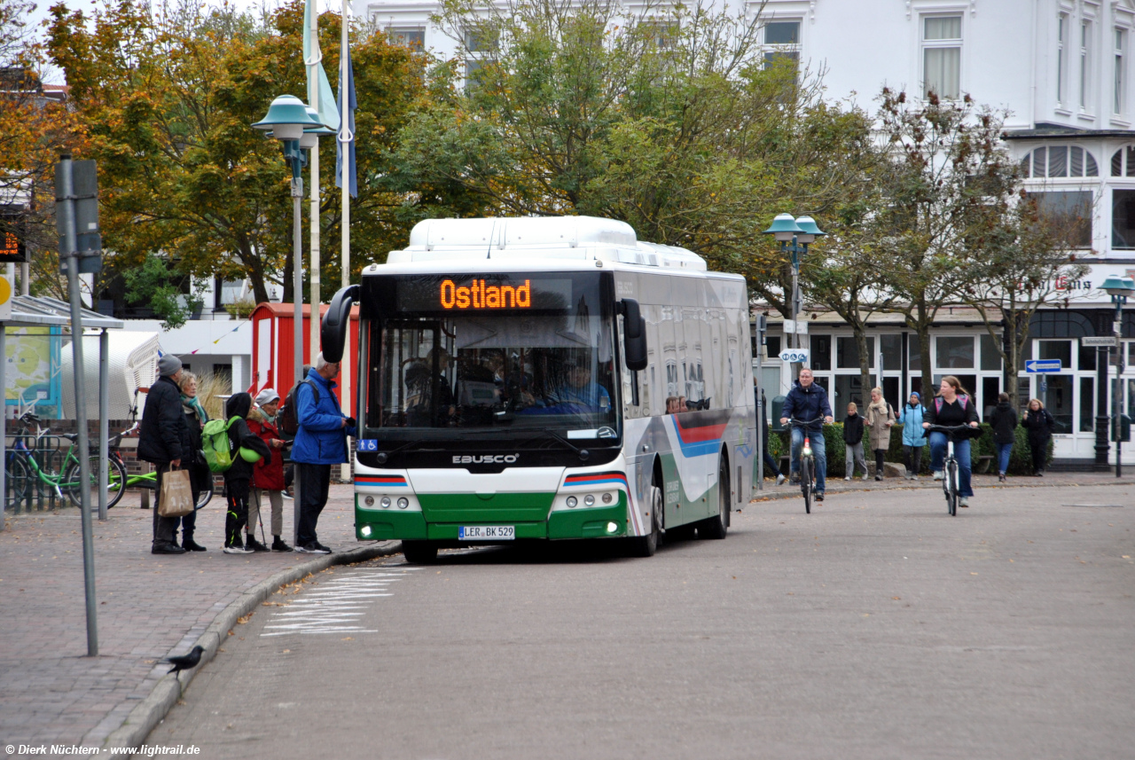 LER BK 529 · Borkum Bahnhof