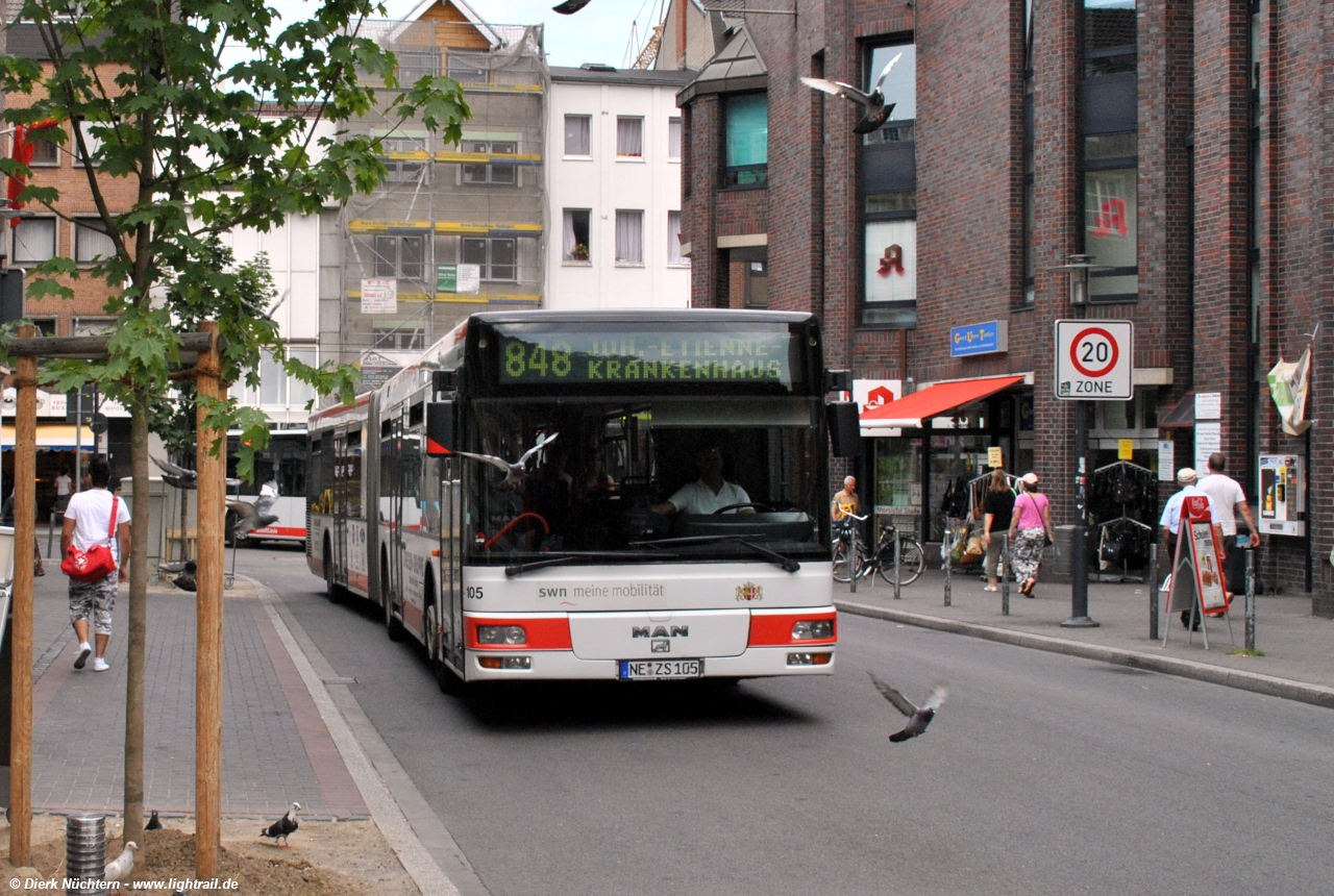 105 (NE ZS 105) · Niedertor