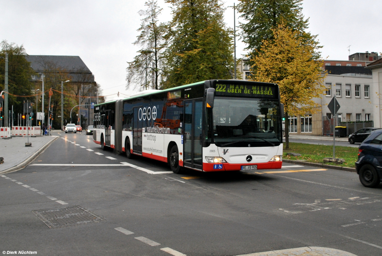 2905 (RE VS 905) Gelsenkirchen, Buer Rathaus
