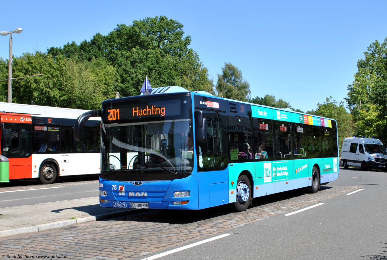 75 (DEL BU 750) · HB-Huchting, Roland-Center
