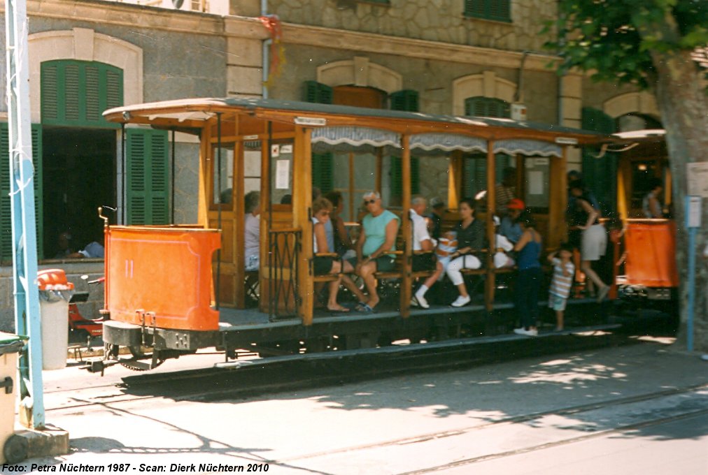 Beiwagen 11 in Sóller