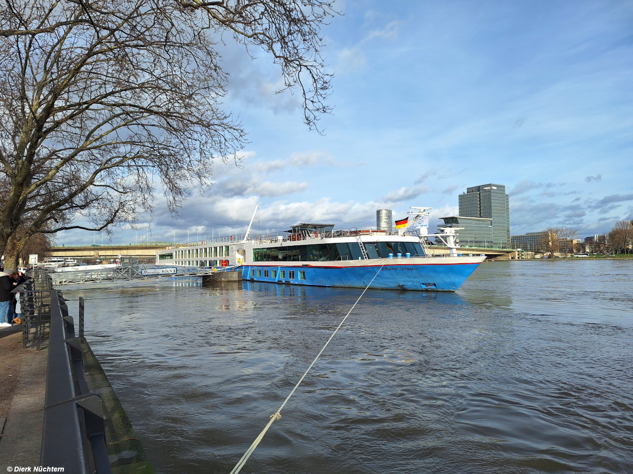 Johann Strauss · Köln, Deutzer Brücke