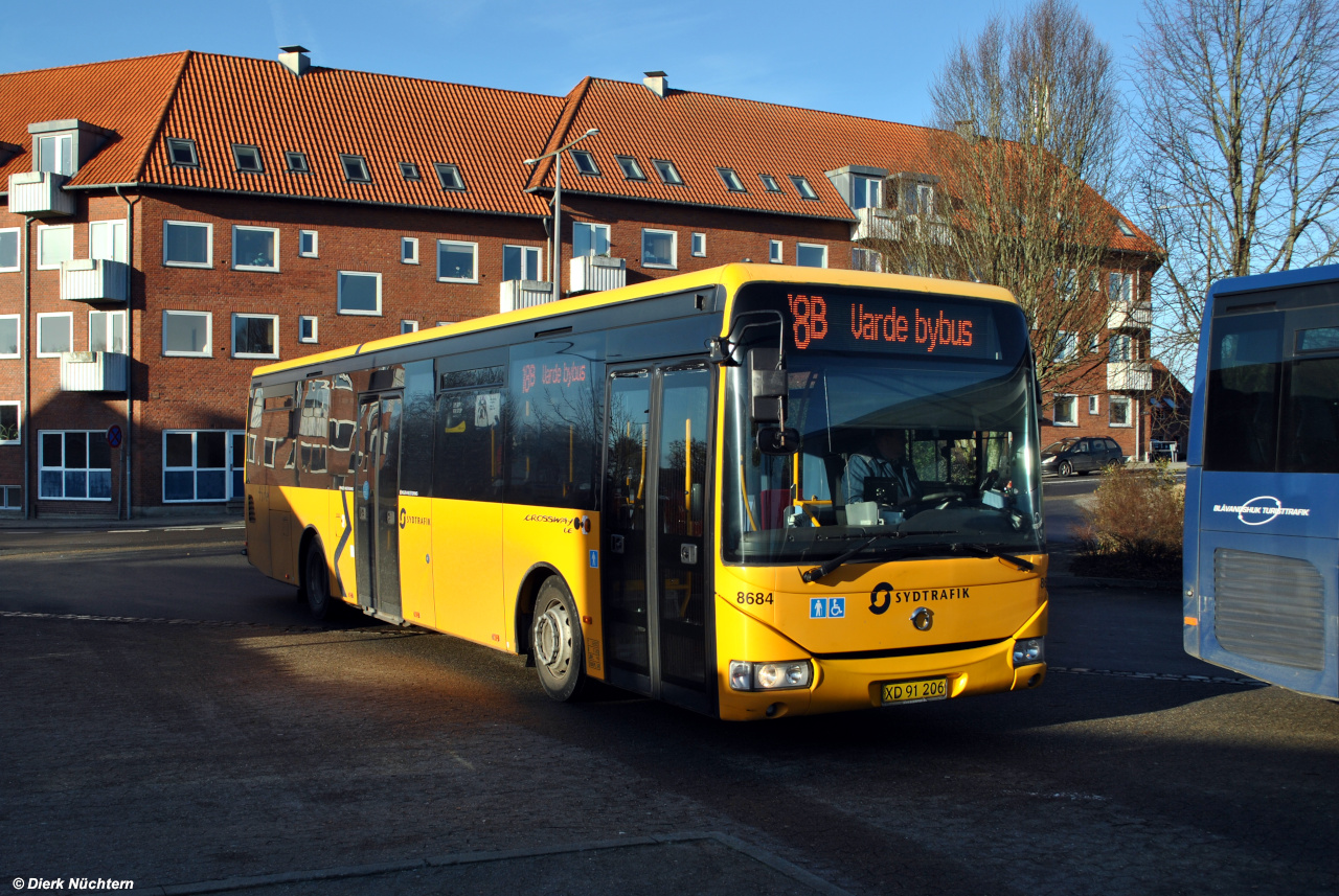 8684 (XD 91 206) · Varde Rutebilstation