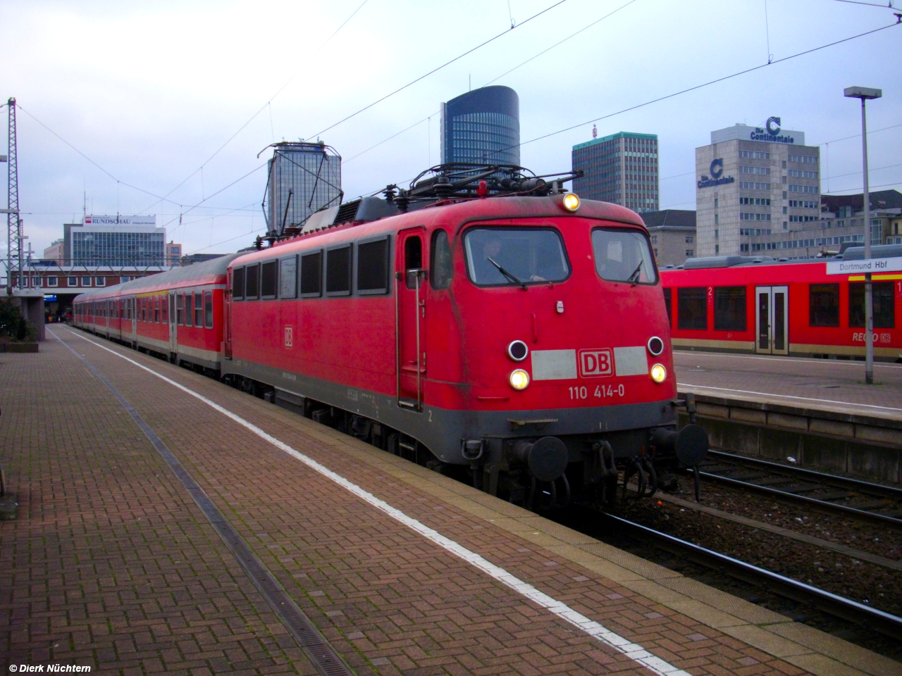 110 414-0 · Dortmund Hbf