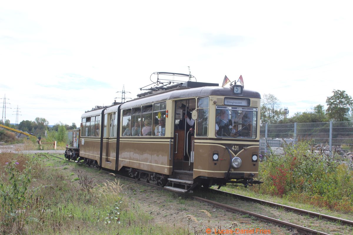GT4 ER 431 auf der Museumstrecke