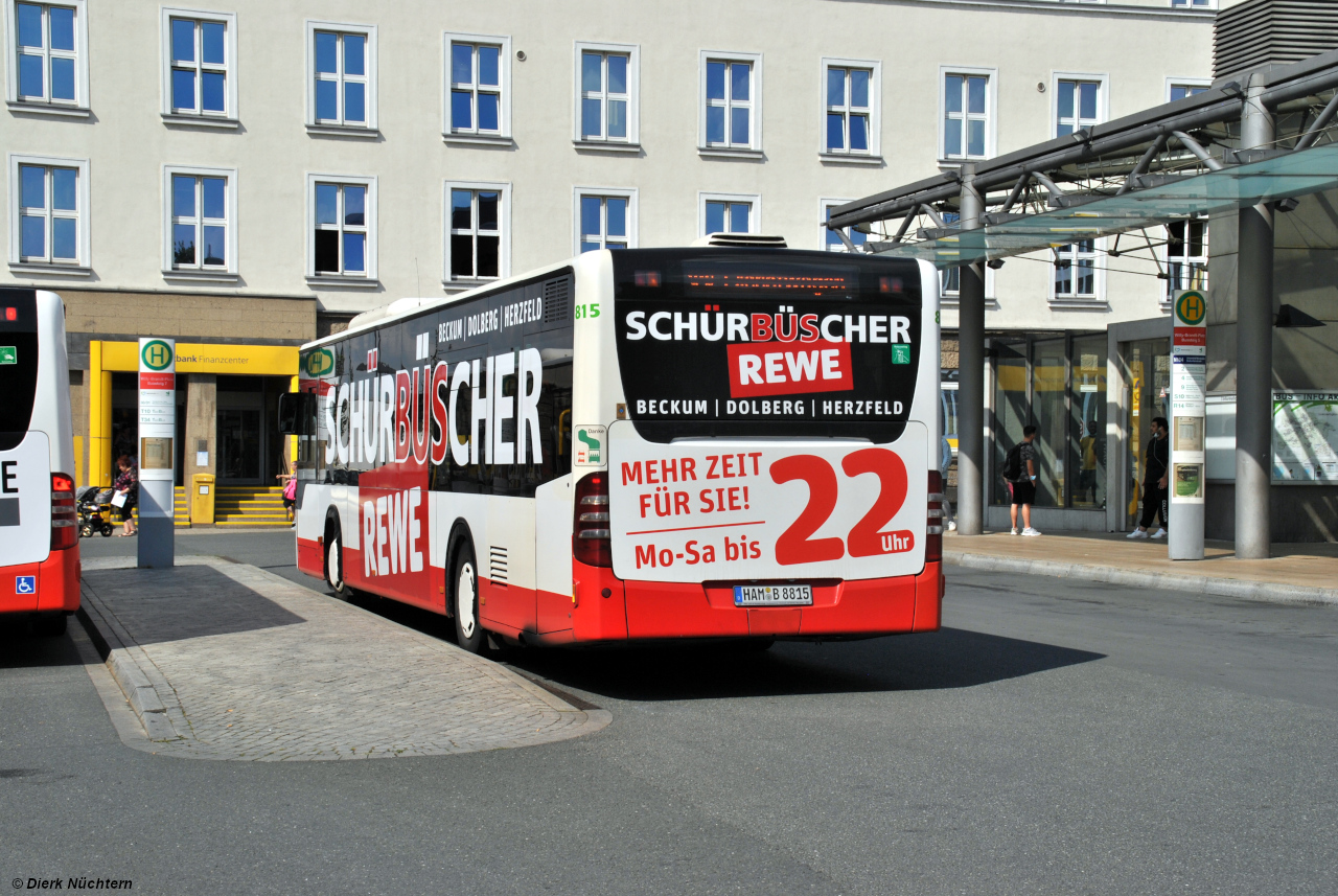 815 (HAM B 8815) · Hamm Hbf / Willy-Brandt-Platz