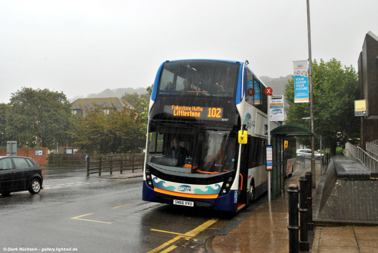 10707 (SN66 VVU) · Dover, Pencester Road