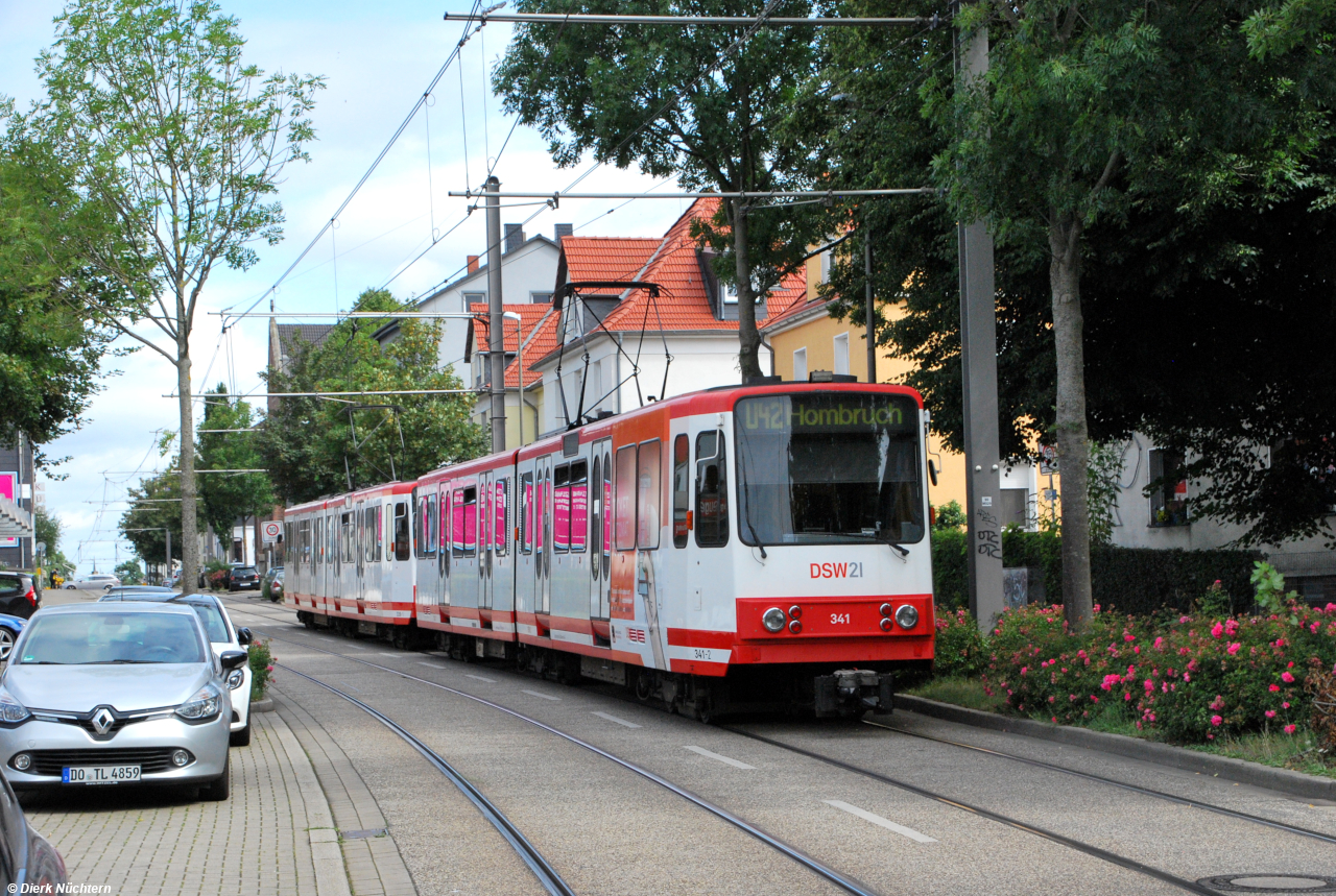 341 Hombruch Hallenbad -> Harkortstraße