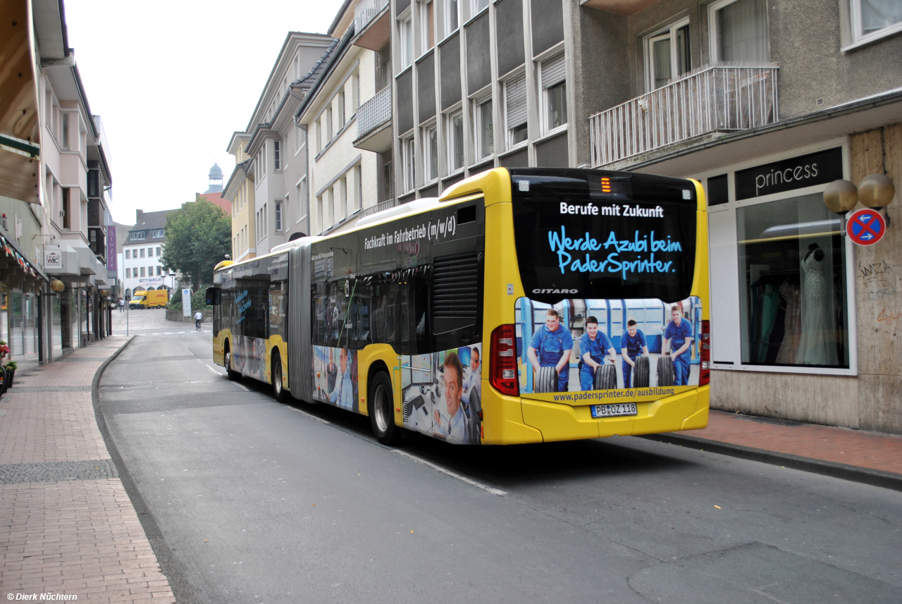 118 (PB OZ 118) in der Marienstraße