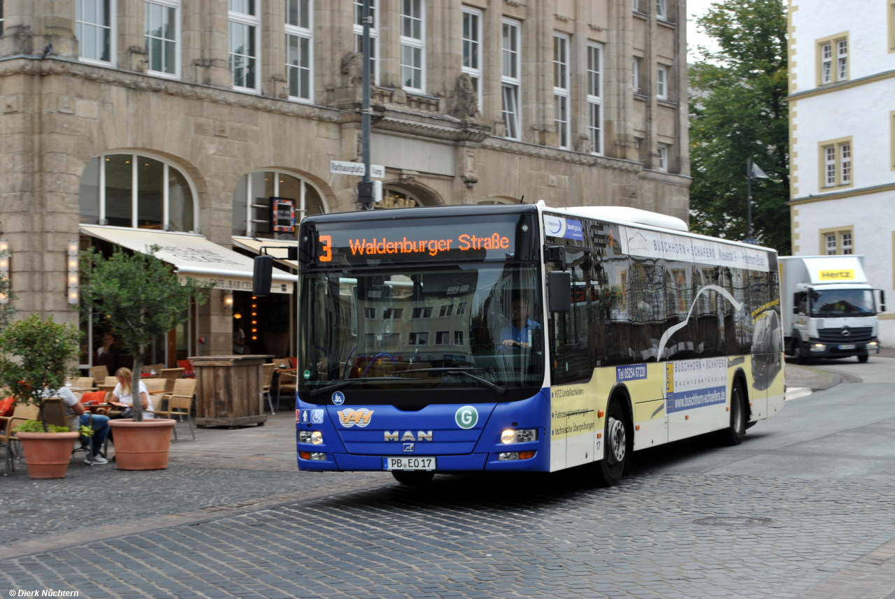 17 (PB EO 17) Paderborn, Rathausplatz