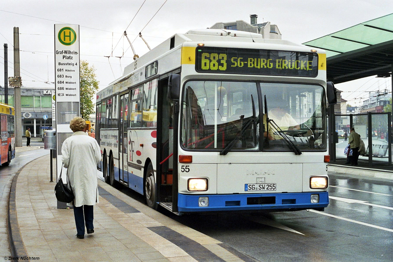 55 (SG SW 55) · Graf-Wilhelm-Platz