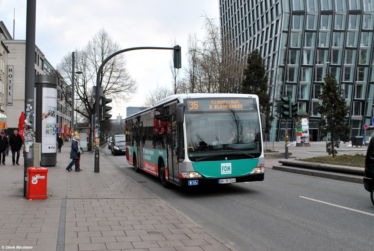 6003 (HH YB 1063) · St. Pauli [U] -> Davidstraße