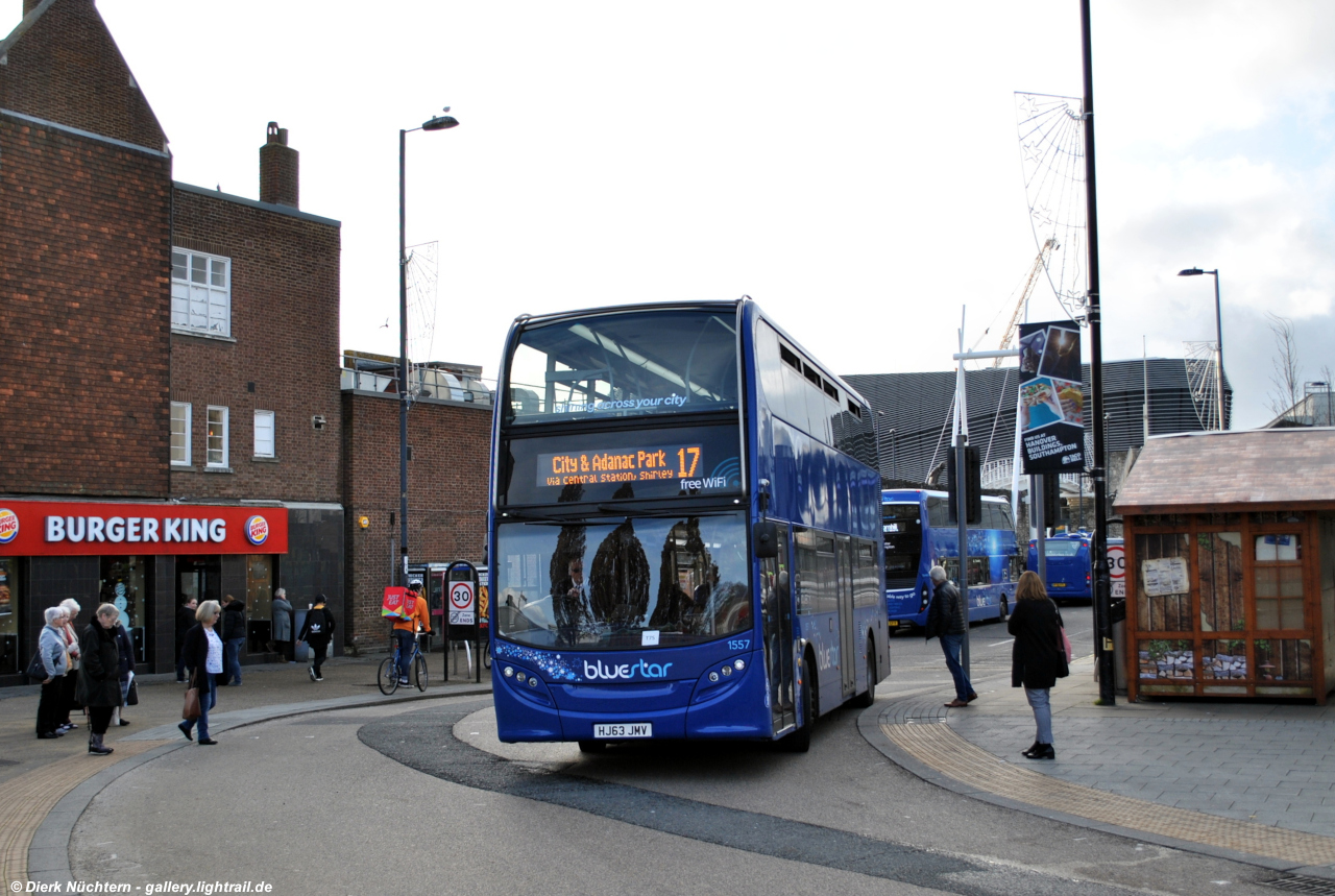 1557 (HJ63 JMV) Bargate WestQuay