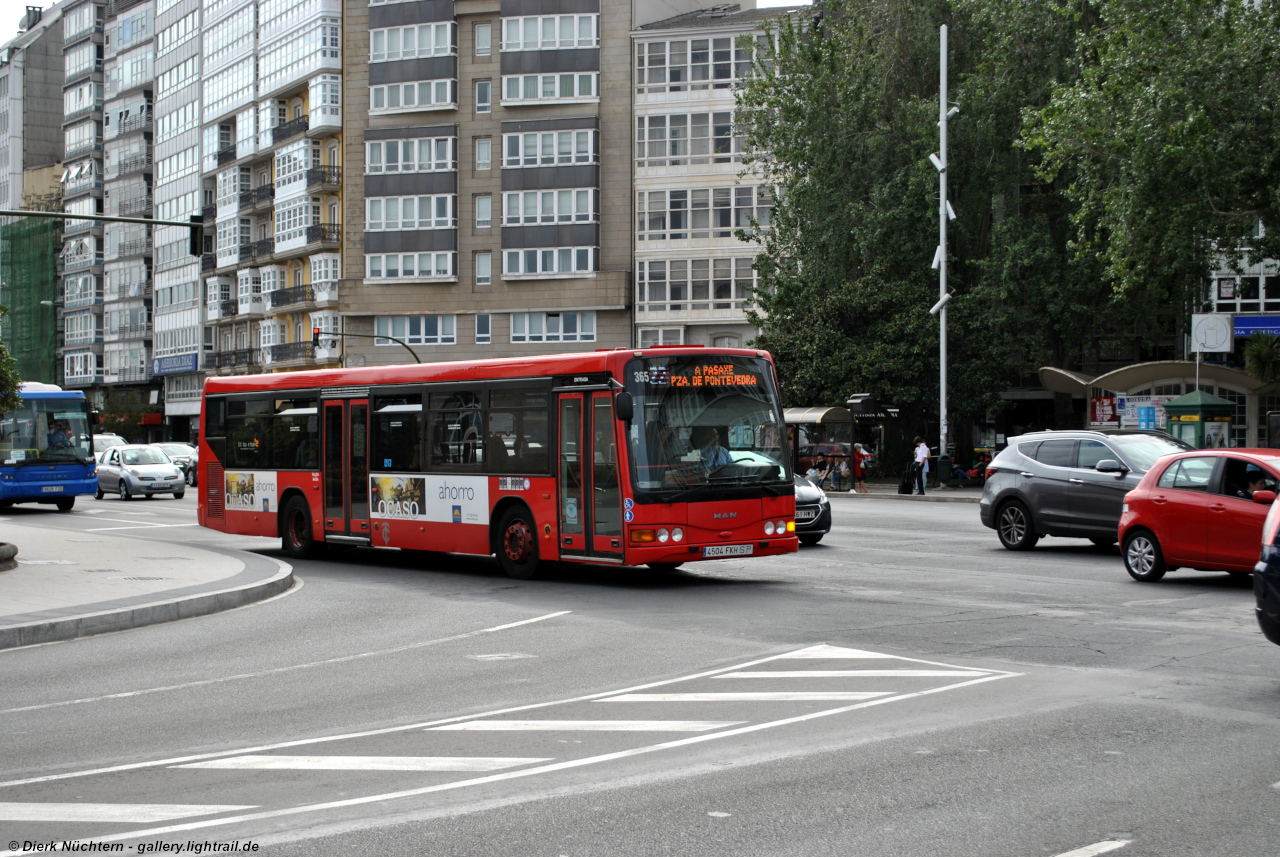 365 (4504 FKH) · Plaza de Ourense