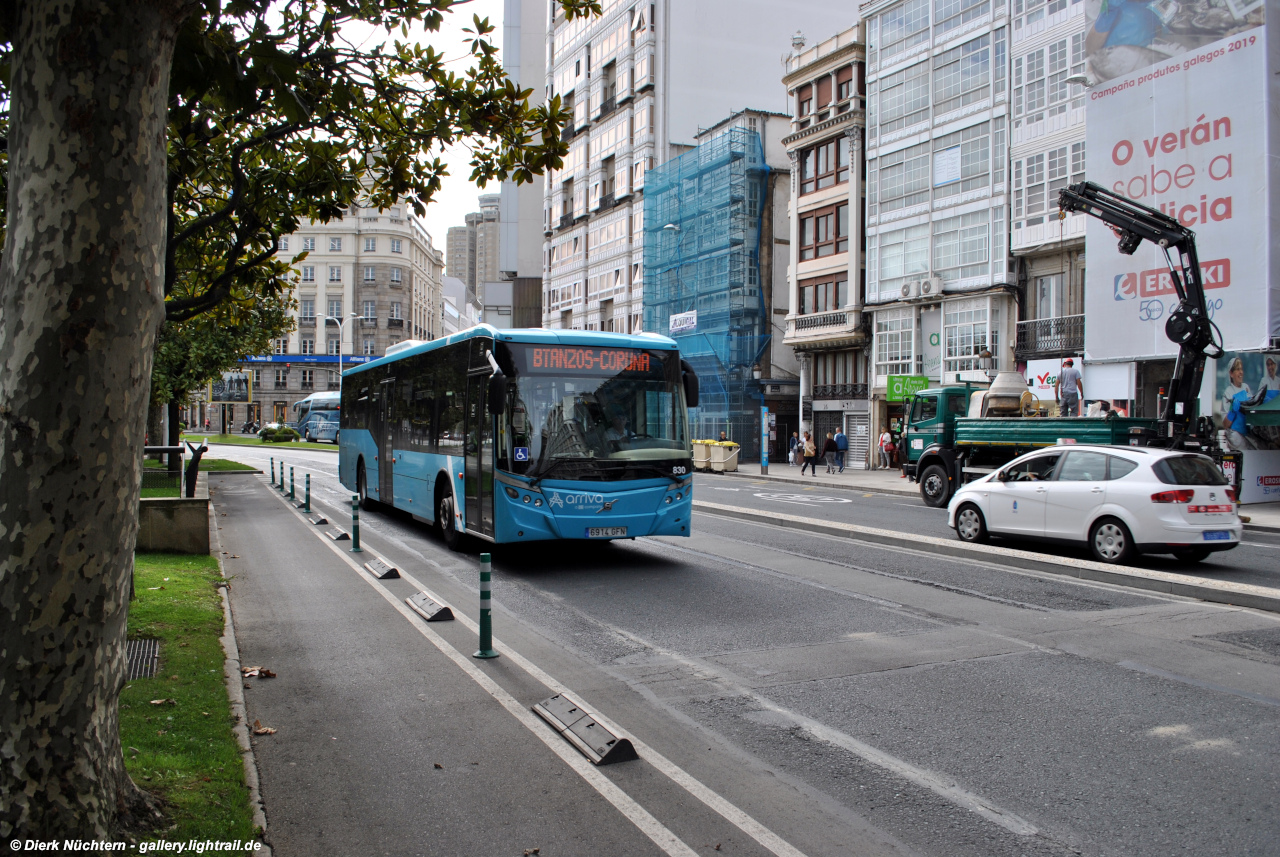 830 (6914 GFN9) · Plaza de Mina