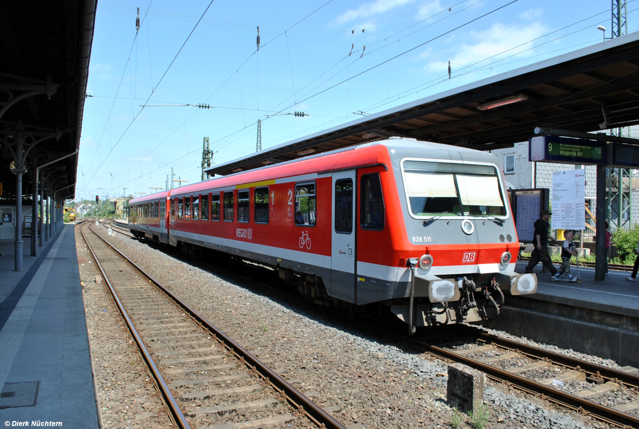 928 511 · Solingen Hbf