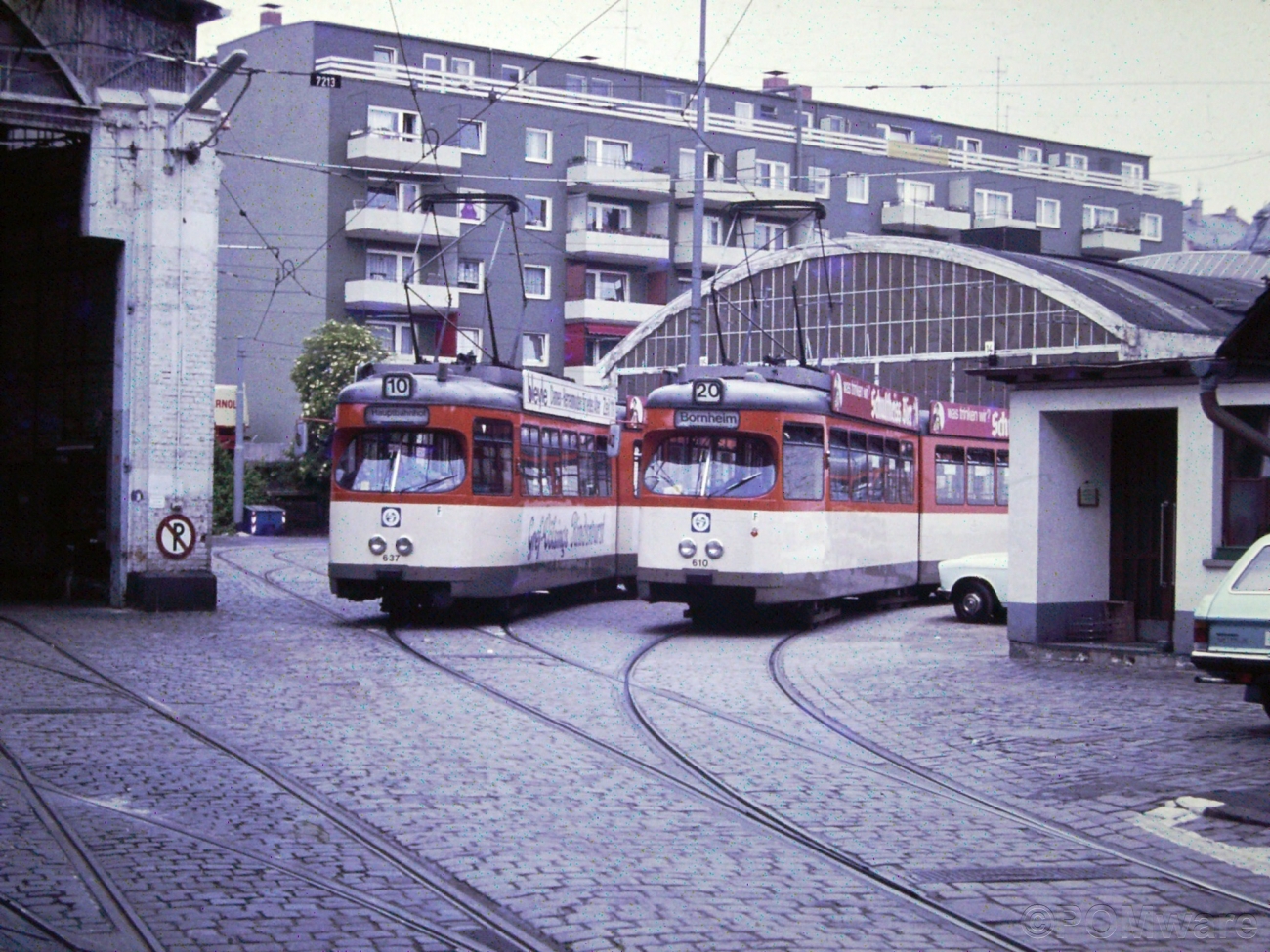 610 + 637 - Betriebshof Bornheim