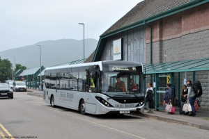 YY74 RXP · Fort William Bus Station