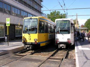 1109 und 281 · Mülheim Rathausmarkt