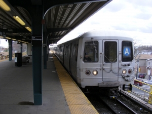 R46 stock Far Rockaway Mott Avenue