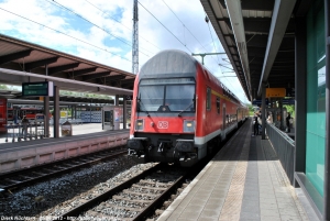 DR Steuerwagen · Rostock Hbf