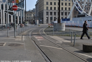 Jan-Wellem-Pl -> H.-Heine-Allee, 11.03.2016 Jan-Wellem-Pl -> H.-Heine-Allee, 11.03.2016